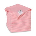 Cleaning Cloths & Wipes | Boardwalk 2164040 16 in. x 16 in. Microfiber Cleaning Cloths - Pink (24/Pack) image number 0