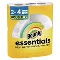 Perforated Roll & Hand Towels | Bounty 80782402 Essentials Select-A-Size 2-Ply Kitchen Roll Paper Towels - White (8/Carton) image number 2