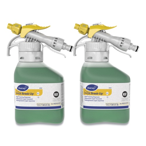 Industrial Cleaning Products | Diversey Care 93313117 1500 mL Bottle Suma Break-Up Heavy-Duty Foaming Grease-Release Cleaner (2/Carton) image number 0