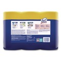 Cleaning Cloths & Wipes | LYSOL Brand 19200-84251 7 in. x 7.25 in. 1-Ply Disinfecting Wipes - Lemon and Lime Blossom/White (3/Pack) image number 1
