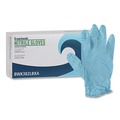 Janitorial Disposable & Single Use Gloves | Boardwalk 382LCTA 5 mil Disposable Examination Nitrile Gloves - Large, Blue (1000/Carton) image number 1