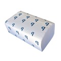 Perforated Roll & Hand Towels | Boardwalk BWK52GREEN 9.13 in. x 10.25 in. 1-Ply Green Single-Fold Towels - Natural White (16 Packs/Carton) image number 1