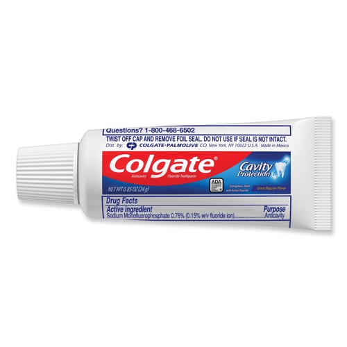 Oral Care | Colgate-Palmolive Co. 109782 0.85 oz. Tube Unboxed Personal Size Toothpaste (240/Carton) image number 0