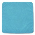 Cleaning Cloths & Wipes | Rubbermaid Commercial 1820579 12 in. x 12 in. Microfiber Cleaning Cloths - Blue (24/Pack) image number 1