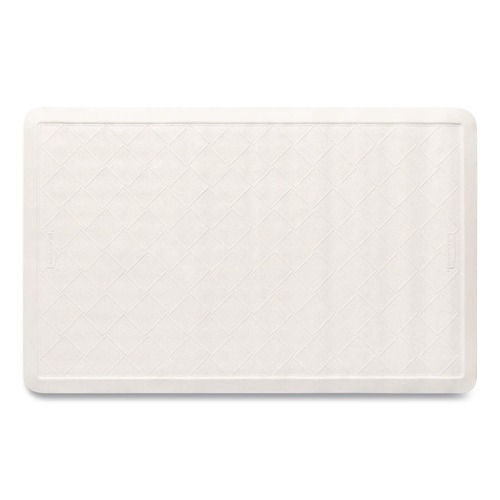 Safety Mats | Rubbermaid Commercial 1982724 Safti-Grip Latex-Free Vinyl Bath Mat 14 X 22.5 White (4/Carton) image number 0