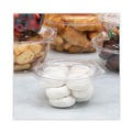 Food Storage Containers & Lids | Dart CTR16BF 5.5 in. x 2.7 in. 16 oz. Tamper-Evident Flat-Lid Bowls - Clear (240/Carton) image number 4