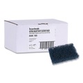 Scouring Pads & Sticks | Boardwalk 88BWK HD 3.5 in. x 5 in. Extra Heavy-Duty Scour Pad - Dark Blue (20/Carton) image number 0