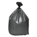 Low-Density Trash Bags | Platinum Plus 1507277 45 Gallon 1.55 mil 39 in. x 46 in. Can Liners - Gray (50/Carton) image number 1