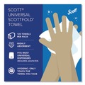 Perforated Roll & Hand Towels | Scott 01960 7.8 in. x 12.4 in. 1-Ply Pro Scottfold Towels - White (25 Packs/Carton) image number 11