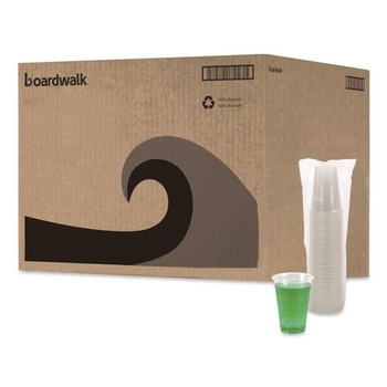 Boardwalk BWKTRANSCUP14CT 14 oz. Plastic Cold Cups - Translucent (1000/Carton)