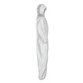 Cleaning Cloths & Wipes | Ansell KCC 46112 A30 Elastic-Back and Cuff Hooded Coveralls - Medium, White (25/Carton) image number 1