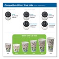 Cups | Dixie 5310DX PerfecTouch 10 oz.Paper Hot Cups - Coffee Haze Design (25/Sleeve, 20 Sleeves/Carton) image number 4