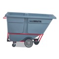 Carts & Trucks | Rubbermaid Commercial 2192467 1 cu yd BRUTE DURATILT Frame Tilt Truck Heavy Duty 2100 lb Capacity Gray image number 5