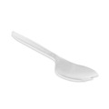 Disposable Sporks | Pactiv Corp. YFWQWCH Fieldware Mediumweight Spork Cutlery - White (1,000/Carton) image number 1