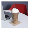 Straws/Stems/Sticks | Boardwalk BWKJSTW1025CLR 10.25 in. Wrapped Polypropylene Giant Straws - Clear (1000/Carton) image number 2