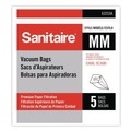 Vacuum Accessories | Sanitaire 63253A Style MM Disposable Dust Bags with Allergen Filter for SC3683A/SC3683B (5/Pack) image number 2