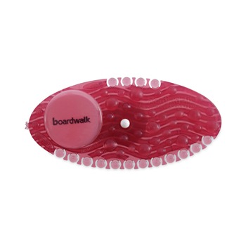 METERED DISPENSER REFILLS | Boardwalk CURVP010I060M01AAS8100 Curve Solid Air Freshener - Spiced Apple, Red (10/Box)