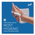 Perforated Roll & Hand Towels | Scott 01807 9.2 in. x 9.4 in. 1-Ply Essential Recycled Multi-Fold Towels - White (4000/Carton) image number 7