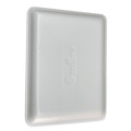 Food Containers & Lids | GEN 9PWH 12.25 in. x 9.25 in. x 0.62 in. #9P Meat Trays - White (200/Carton) image number 2