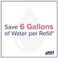 Soap Refills | PURELL 8385-02 HEALTHY SOAP 1,200 mL Refill Foam with CLEAN RELEASE Technology For ES10 Dispensers - Fragrance Free (2/Carton) image number 4