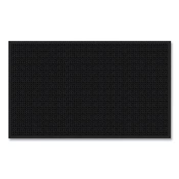 FLOOR MATS | Apache Mills 76036190230000500 36 in. x 60 in. Absorba Select Rectangular Entry Mat - Pepper