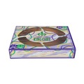 Perforated Roll & Hand Towels | SCT 2488 19 x 14 x 3.5 Mardi Gras King Cake Window Boxes - Green/Purple/White (50/Carton) image number 2