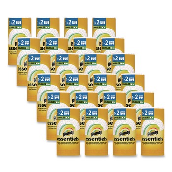 PRODUCTS | Bounty 80810311 Essentials Select-A-Size Kitchen Roll Paper Towels 2-Ply 108 Sheets/Roll 24 Rolls/Carton