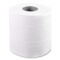 Toilet Tissues | Boardwalk 6155B 4.5 in. x 4.5 in. 2-Ply Septic Safe Toilet Tissue - White (96/Carton) image number 1