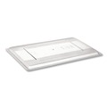 Perforated Roll & Hand Towels | Rubbermaid Commercial FG330200CLR 26 in. x 18 in. Food/Tote Box Lids - Clear image number 1