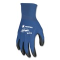Work & Welding Gloves | MCR Safety N9696S Ultra Tech TaCartonile Dexterity Work Gloves - Small Blue/Black (1-Dozen) image number 2