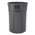 Indoor Waste Receptacles | Suncast Commercial TCU32 Injection Molded Utility Trash Can, 32 gal, Plastic/Resin, Gray image number 2