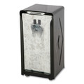 Napkin Dispensers | San Jamar H900BK 150 Capacity 3.75 in. x 4 in. x 7.5 in. Tall Fold Tabletop Napkin Dispenser - Black image number 3