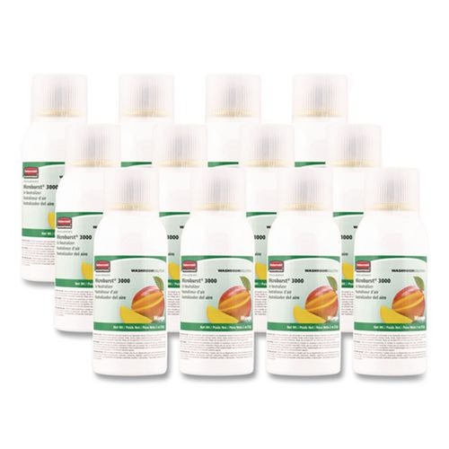Air Fresheners & Odor Eliminators | Rubbermaid Commercial FG401690 Microburst 3000 2 oz. Aerosol Spray Refill - Mango (12/Carton) image number 0