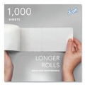 Perforated Roll & Hand Towels | Scott 04007 Essential Coreless SRB Septic Safe 2-Ply Bathroom Tissue - White (36/Carton) image number 7