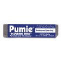 Grill Scrubbers | Pumie JAN-12 6.75 in. x 1.25 in. Scouring Stick - Gray (1 Dozen) image number 2