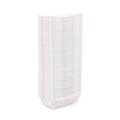 Food Containers & Lids | Boardwalk BWK30LAG200 2 lbs. Capacity Paper Food Baskets - Red/White (1000/Carton) image number 2