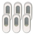Soap Dispensers | Dial Professional 1700034055 3.75 in. x 3.38 in. x 8.75 in. 15 oz Versa Dispenser for Pouch Refills - Light Gray/White (6/Carton) image number 0