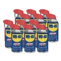 Lubricants & Penetrants | WD-40 490026 8 oz. Aerosol Can Smart Straw Spray Lubricant (12/Carton) image number 0