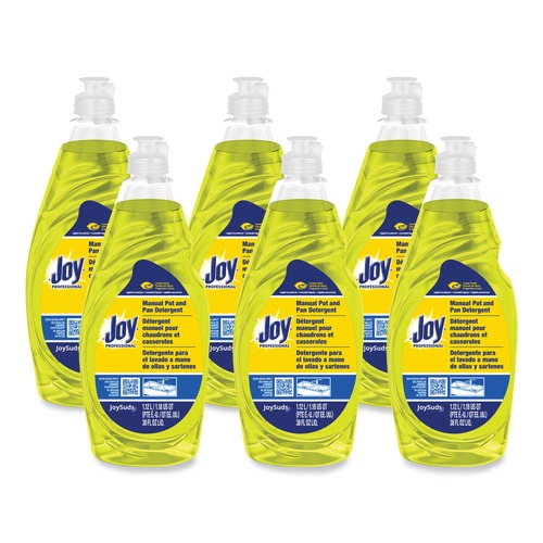 Dishwashing Detergents | Joy 45114 38 oz. Bottle Dishwashing Liquid (8/Carton) image number 0