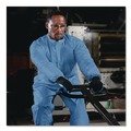 Cleaning Cloths & Wipes | KleenGuard 45317 A65 Zipper Front Flame Resistant Coveralls - 4XL/Blue (21/Carton) image number 7