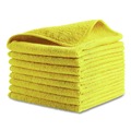 Cleaning Cloths & Wipes | Rubbermaid Commercial 1820584 16 in. x 16 in. Microfiber Cleaning Cloths - Yellow (24/Pack) image number 0