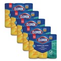 Cleaning Cloths & Wipes | Clorox 30112 7 in. x 8 in. 1-Ply Disinfecting Wipes - Fresh Scent/Citrus Blend (35/Canister, 3/Pack, 5 Packs/Carton) image number 0