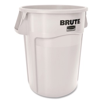 Rubbermaid Commercial 1779740 Brute Container 44 gal Plastic White