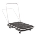 Carts & Trucks | Rubbermaid Commercial FG440000BLA 20.5 in. x 32.5 in. 250 lbs. Capacity Utility-Duty Home/Office Cart Platform - Black image number 0