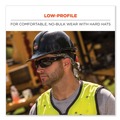 Head & Face Protection | Ergodyne 12476 Chill-Its 6615 One Size Fits Most High-Performance Bandana Doo Rag with Terry Cloth Sweatband - Lime image number 3