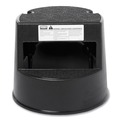 Step Stools & Ladders | Rubbermaid Commercial FG252300BLA 13-1/2 in. 350 lbs. Capacity Rolling Step Stool with Retractable Casters - Black image number 0