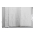 Table Covers & Skirts | Tablemate TBLPT549-WH 54 in. x 108 in. Table Set Poly Tissue Table Cover - White (6/Pack) image number 6