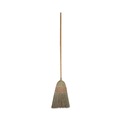 Brooms | Boardwalk BWK926CCT 55 in. Corn Fiber Bristles Parlor Broom - Natural (12/Carton) image number 0