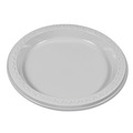 Plates | Tablemate 7644WH 7 in. Diameter Plastic Dinnerware Plates - White (125/Pack) image number 3