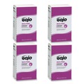 Soap Refills | GOJO Industries 7220-04 RICH PINK Floral Scent 2000 mL Antibacterial Lotion Soap Refill for PRO TDX Dispenser (4/Carton) image number 0